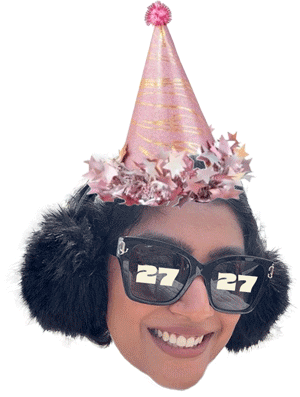 Aeshna with birthday hat
